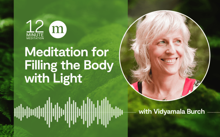 12MM Meditation for filling the body with light. Vidyamala Burch headshot