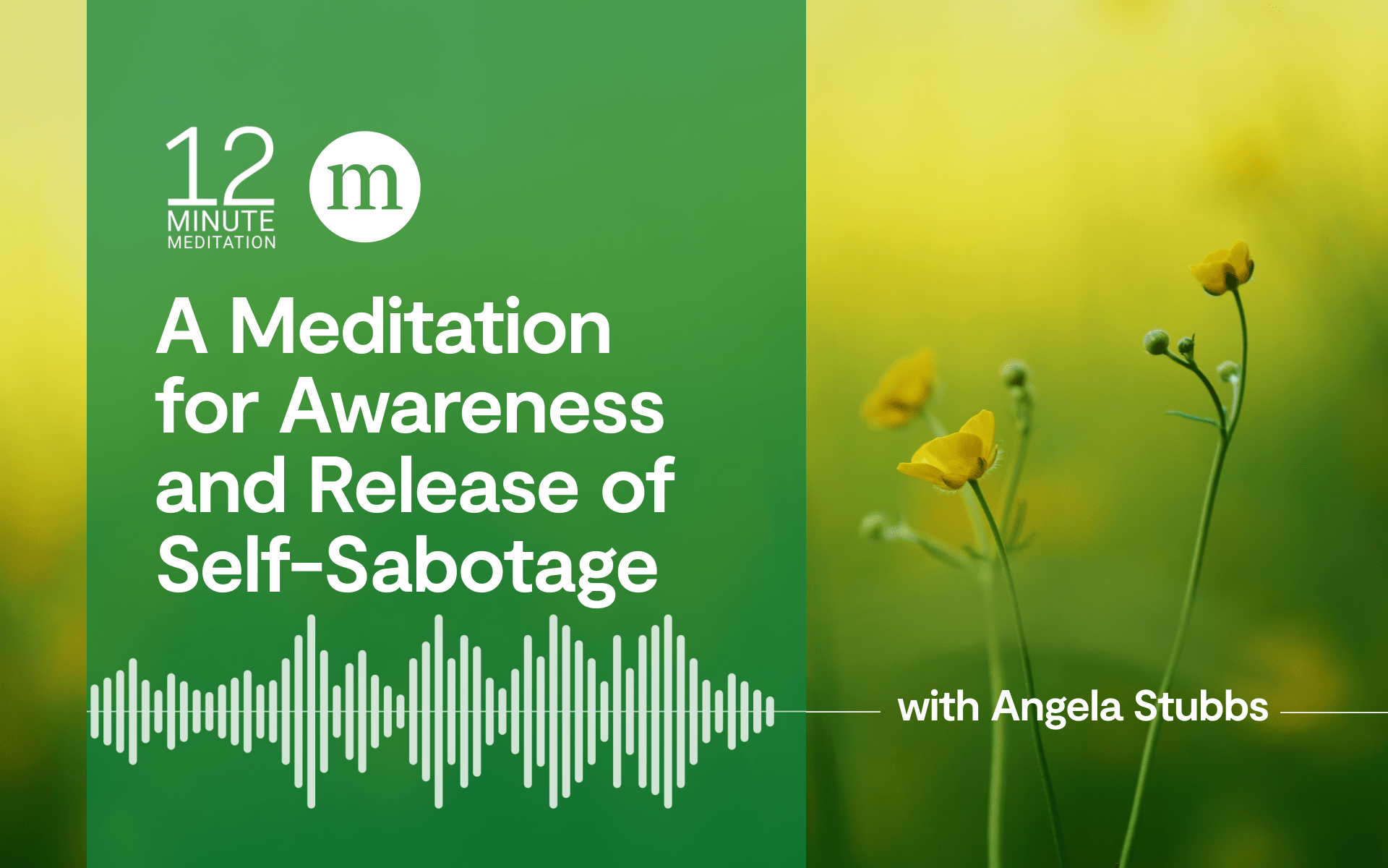 A 12 Minute Meditation For Awareness And Release Of Self Sabotage Mindful A 12 Minute Meditation For Awareness And Release Of Self Sabotage Mindful