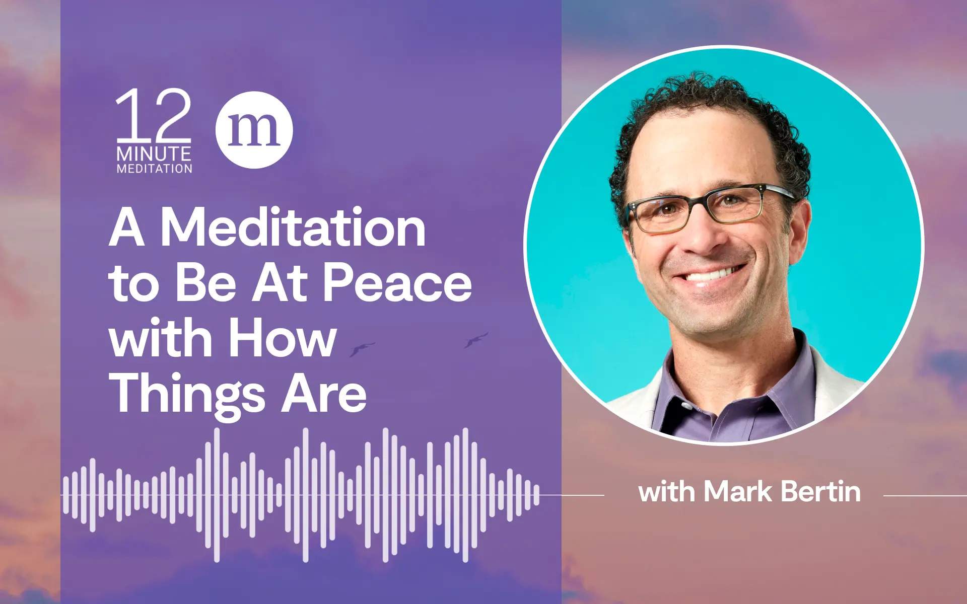 12MM Mark Bertin A Meditation to Be At Peace with How Things Are