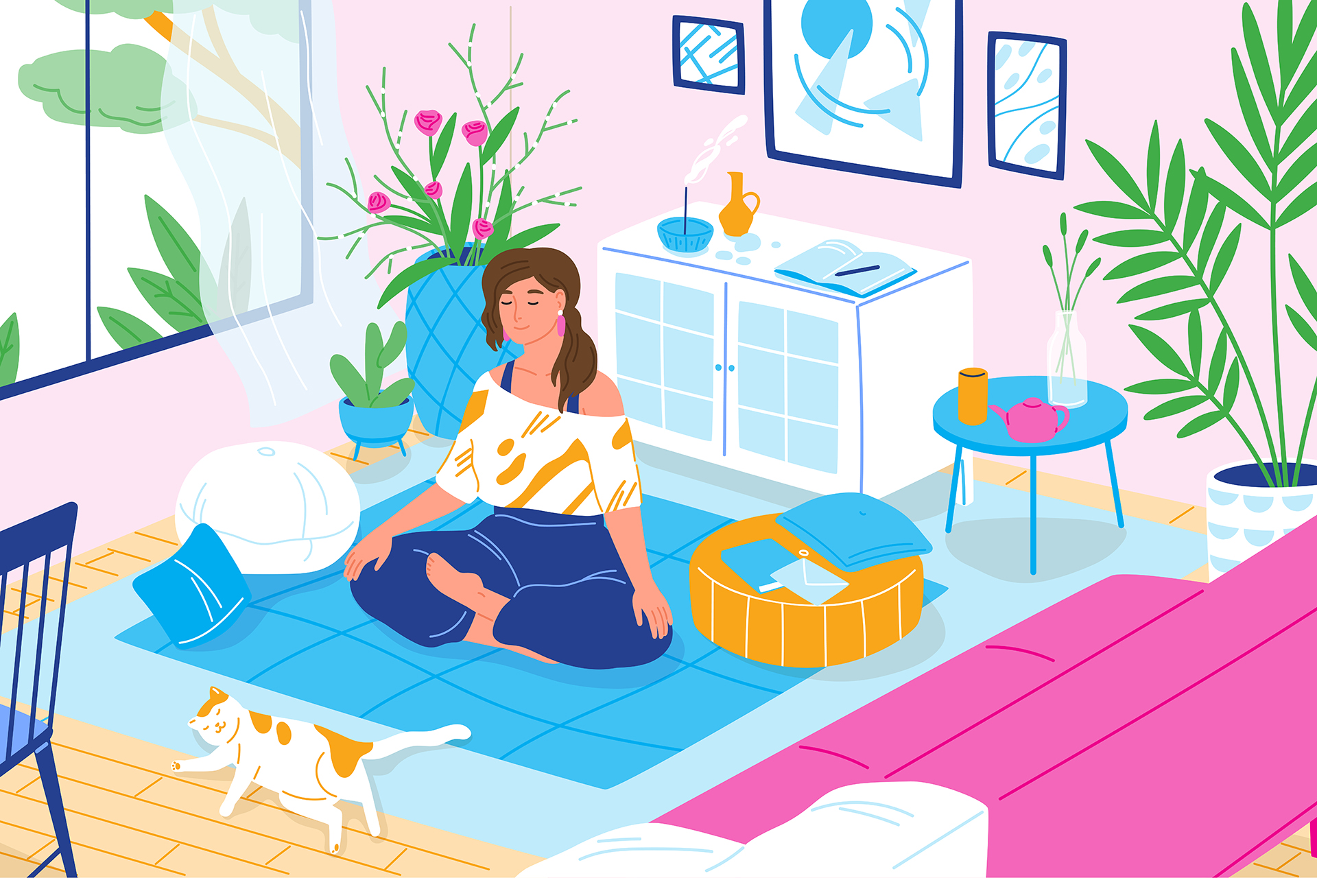 End PMS Anxiety with Therapist-Designed Guided Meditations in 8