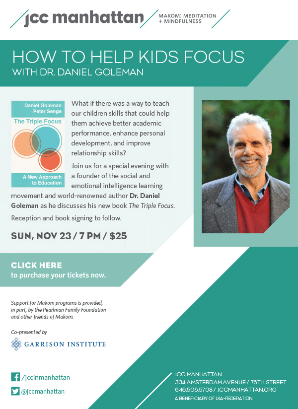 How to Help Kids Focus, with Dr. Daniel Goleman