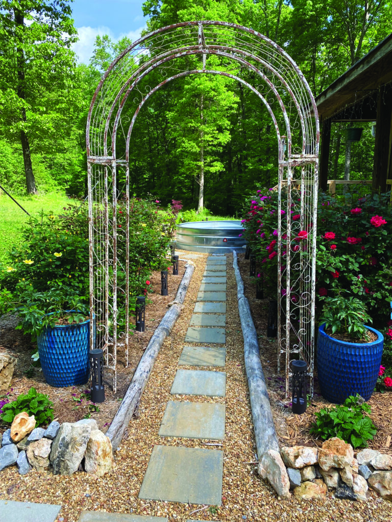 What Happiness Means to Mindful Readers - Image of a pathways leading into a garden.