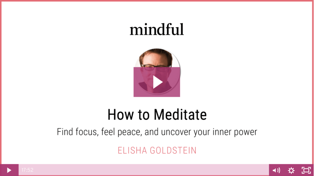 thoughts during meditation