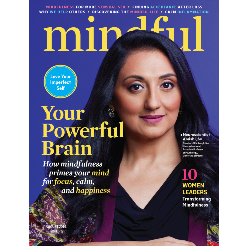 August 2019 Mindful Magazine Cover