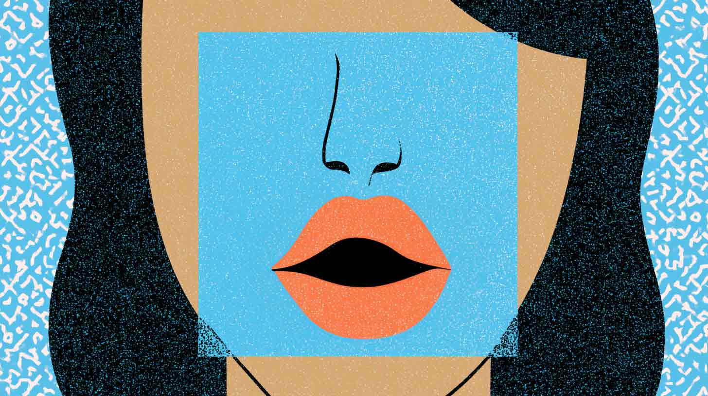 Illustration of box breathing's four-part equal count: inhale, hold, exhale, hold