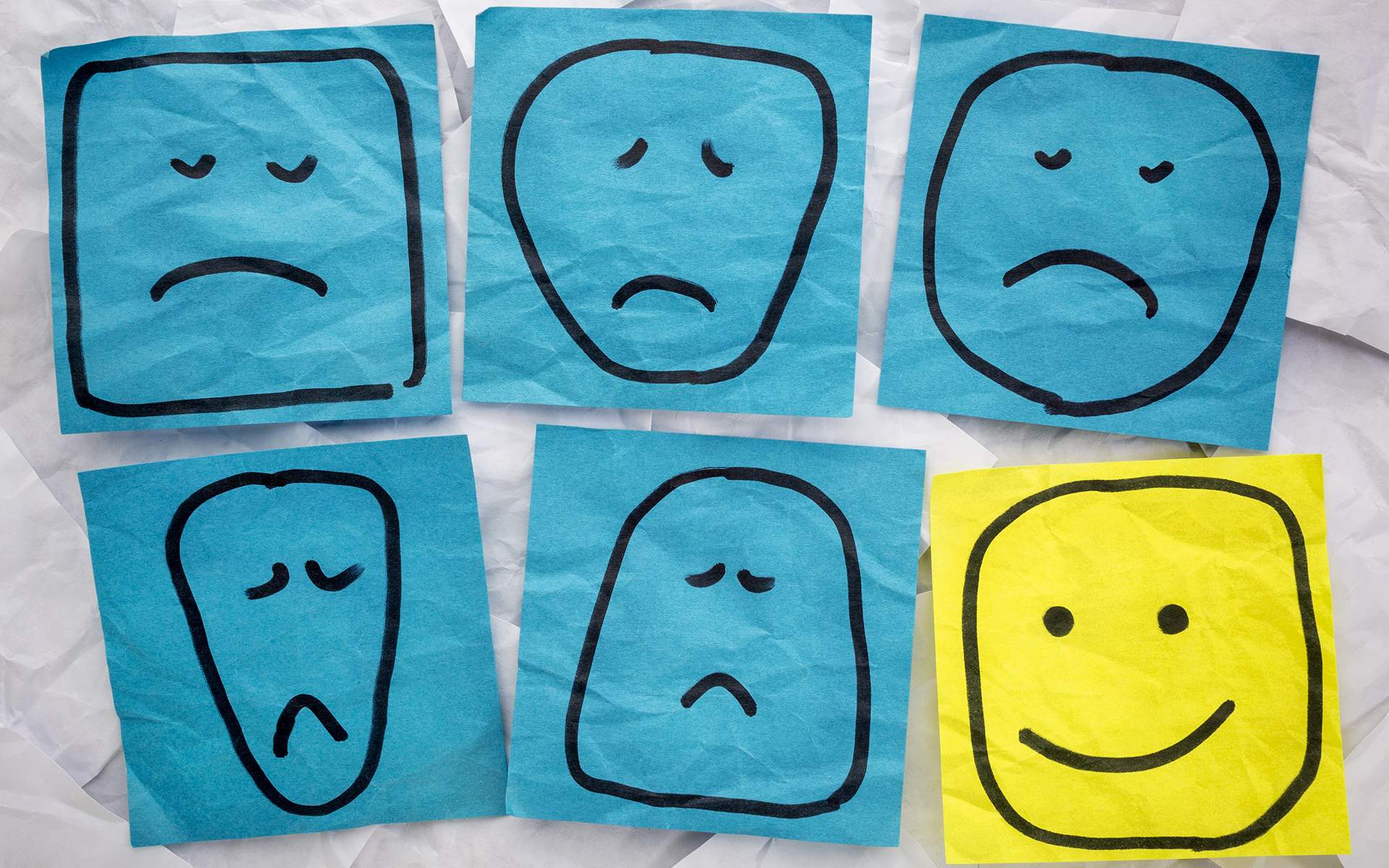 post-it note smiley face
