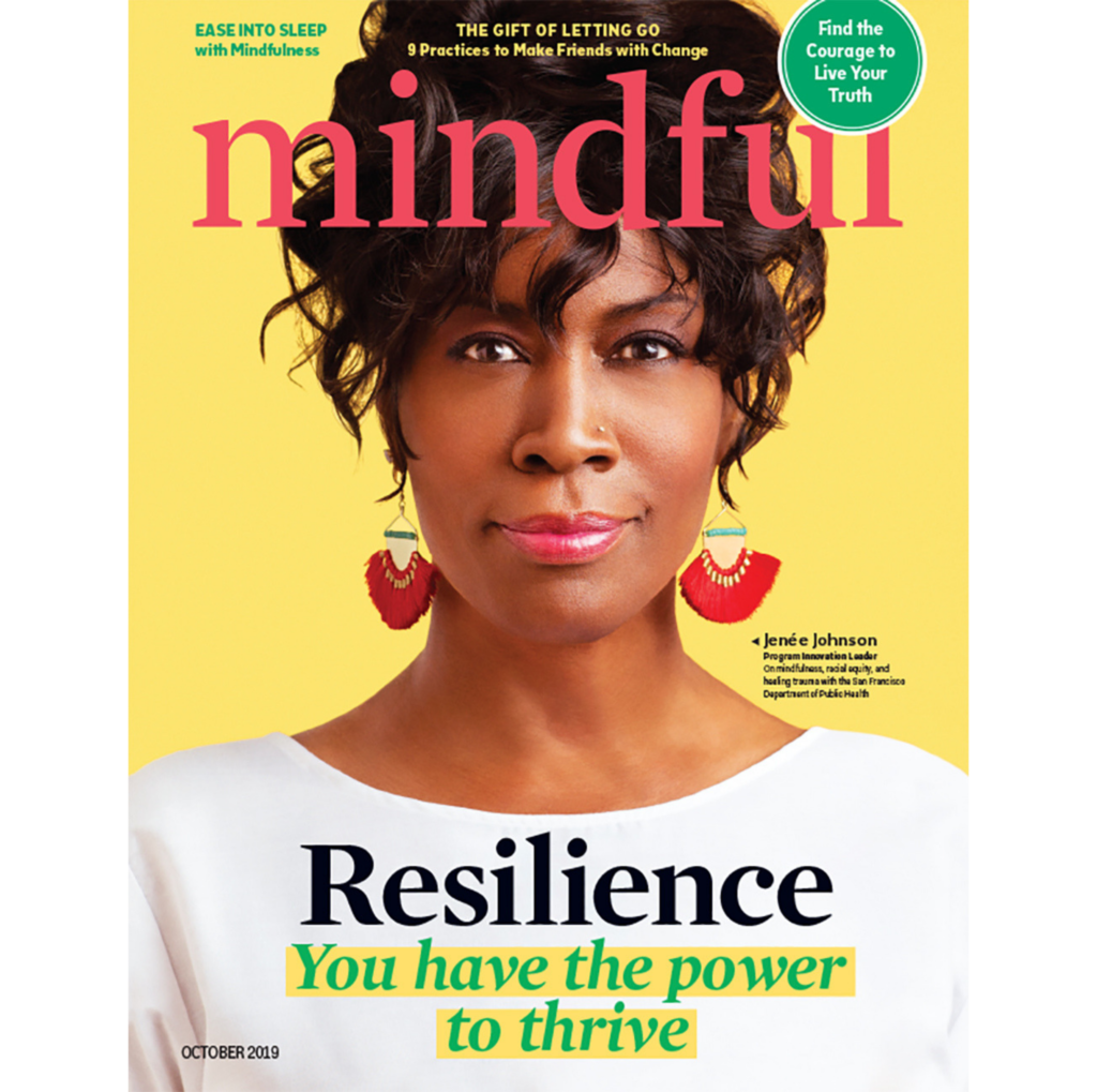 Mindful Magazine October 2019 Cover