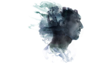 Hard Time Meditating? Stop Seeking Results illustration watercolor of man