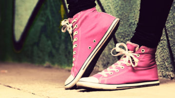 What’s Going on Inside the Teen Brain? pink running shoes