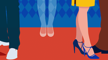 How to Be Yourself When You Have Social Anxiety feet at party
