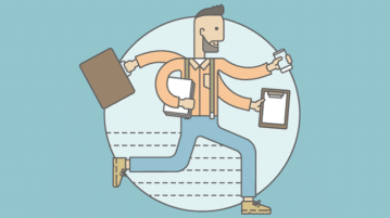 A Mindfulness Practice for Doing One Thing at a Time Man multi-tasking