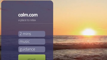 Calm.com: a free web app for mini-relaxation sessions