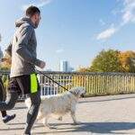 How to Meditate through Exercise Runners with dog