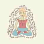 The Difference Between Healing and Fixing in the Practice of Mindfulness Woman meditating