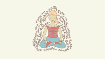 The Difference Between Healing and Fixing in the Practice of Mindfulness Woman meditating