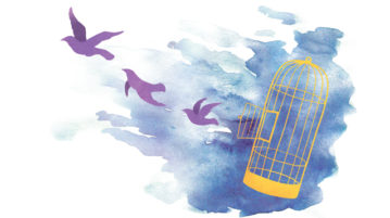 Let It Go: 11 Ways to Forgive birds flying out of cage
