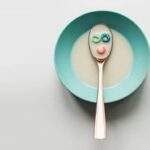Boost Happiness in Three Steps Cereal bowl with spoon