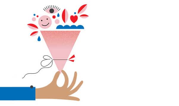 How to Be Mindful Every Day of the Week hand holding bouquet