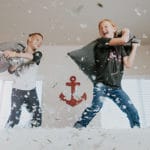 The Key to Raising Resilient Children children having a pillow fight