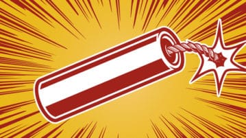 Could Mindfulness Help You Control Your Anger? cartoon illustration of stick of dynamite